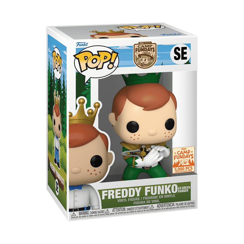 Pop! Freddy Funko as Green Ranger, , hi-res view 2